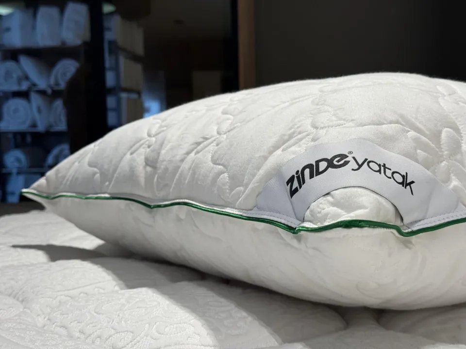 Zinde Bambu Yastık 50*70 Saten Tek Biye