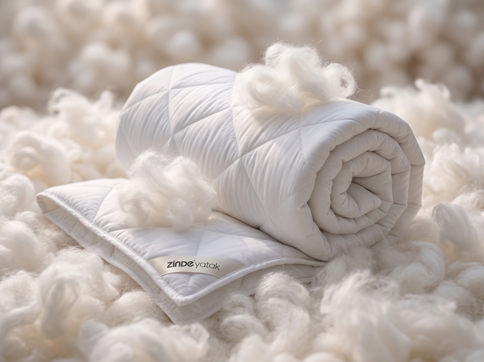Zinde Microfiber Yorgan 155*215 Kendinden Biyeli Tek Kişilik