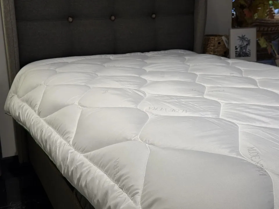 Zinde Aloevera Yorgan 155*215 Saten Tek Biye Tek Kişilik