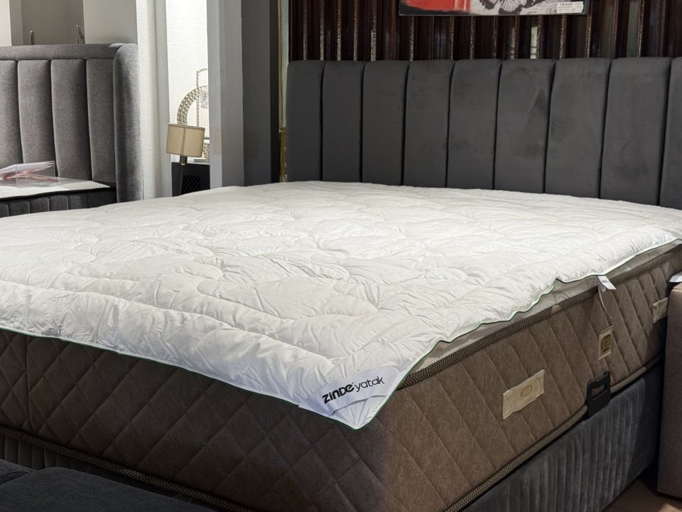 Zinde Bambu Yorgan 155*215 Saten Tek Biye Tek Kişilik