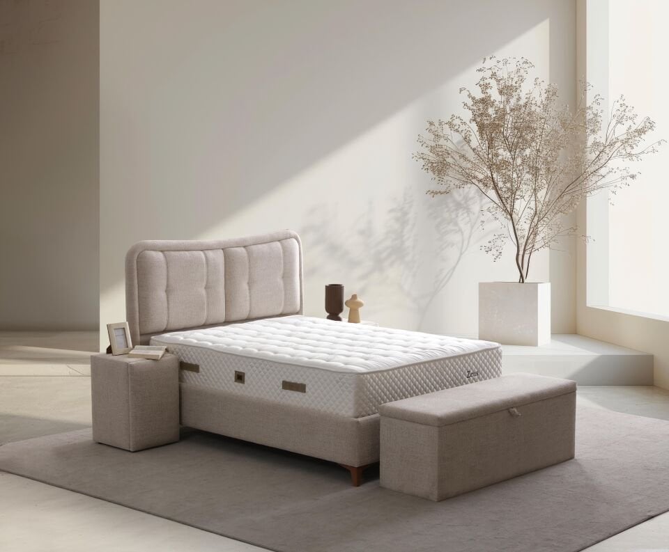 Zinde Zeus Yatak Baza Başlık Seti