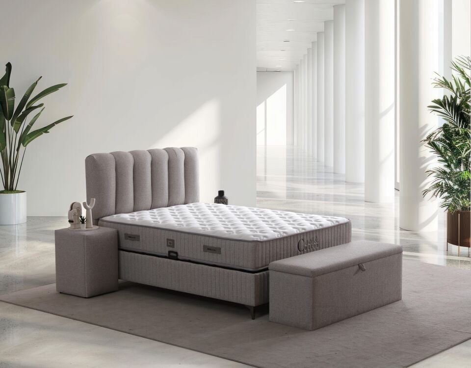 Zinde Cool&Cotton Yatak Baza Başlık Seti