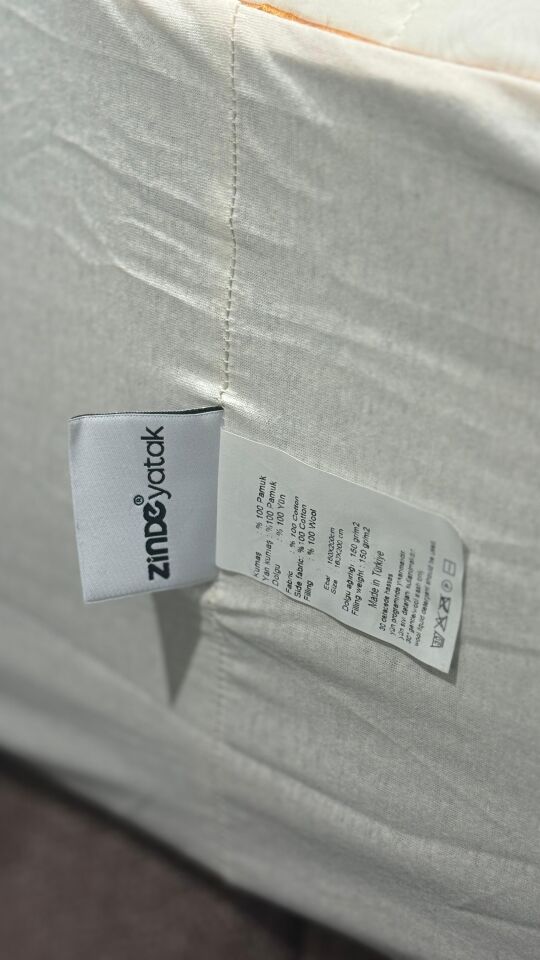 Zinde 160*200 Yün Fitted Alez