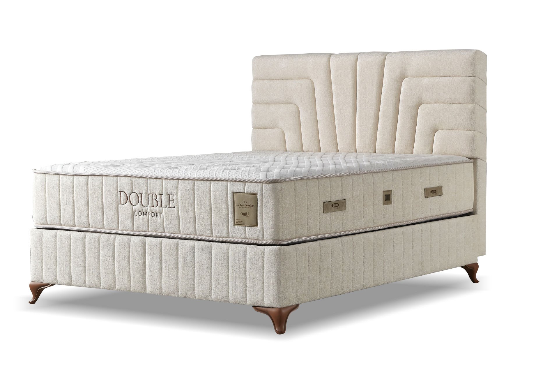 Zinde Double Comfort Yatak Baza Başlık Seti