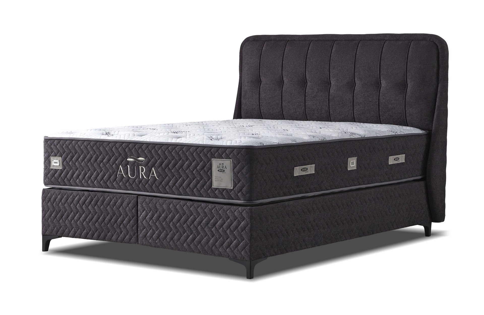 Zinde Aura Yatak Baza Başlık Seti