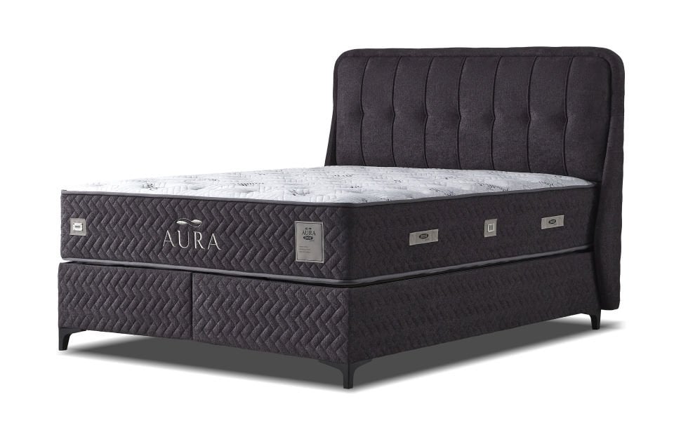 Zinde Aura Yatak Baza Başlık Seti